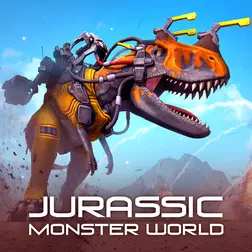Скачать Jurassic Monster World мод для Андроид
