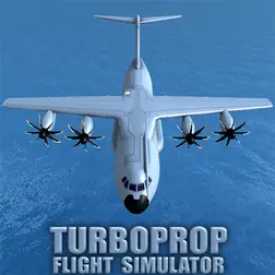 Скачать Turboprop Flight Simulator 3D для Андроид