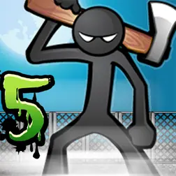 Скачать Anger of stick 5: zombie для Андроид
