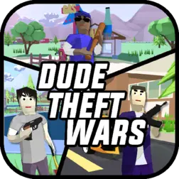 Скачать Dude Theft Wars мод для андроид