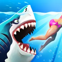 Скачать Hungry Shark World мод для Андроид