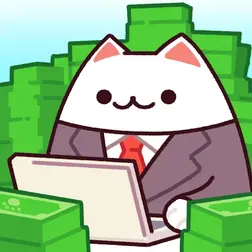 Скачать Office Cat: Idle Tycoon Game мод для Андроид